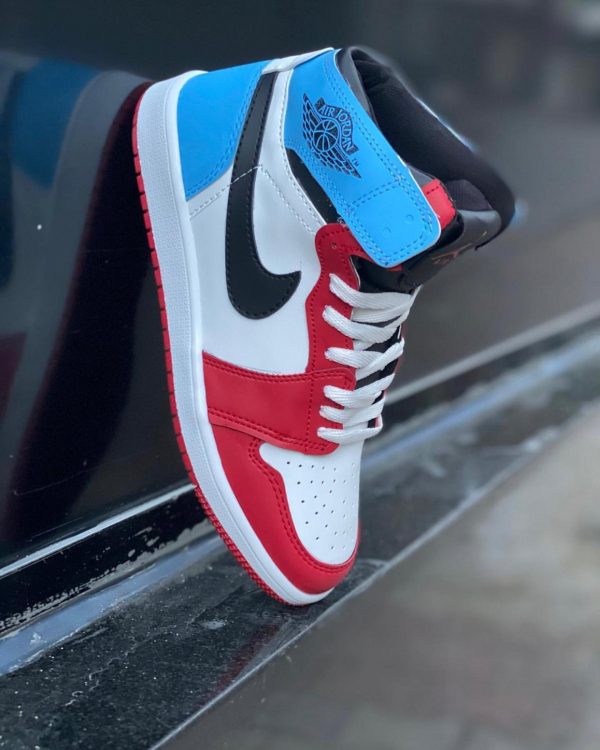 Replika Nike Air Jordan Mavi-Kırmızı