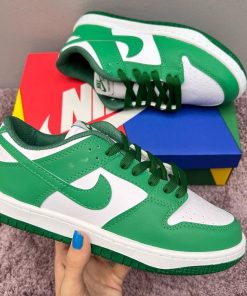 Replika Nike Air Dunk Yeşil-Beyaz