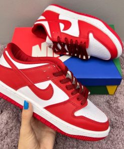 Replika Nike Air Dunk Kırmızı-Beyaz